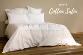 White - Cotton Satin